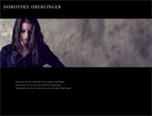 Tablet Screenshot of dorotheeoberlinger.de